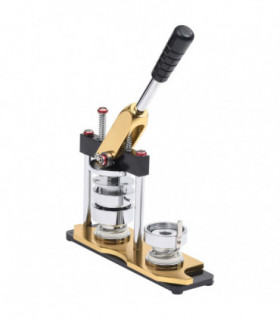 Badge Maker Machine with Circle Cutter Rotate Punch 25 mm