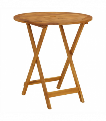 vidaXL 3 Piece Bistro Set Taupe Fabric and Solid Wood