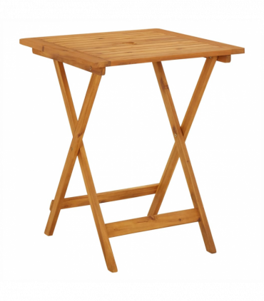 vidaXL 3 Piece Bistro Set Beige Fabric and Solid Wood