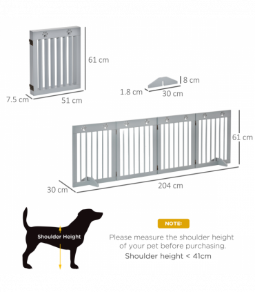 Freestanding Pet Gate