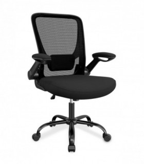 Drafting Chair Swivel Wheels Adjustable Seat Height Breathable Mesh Stable Frame