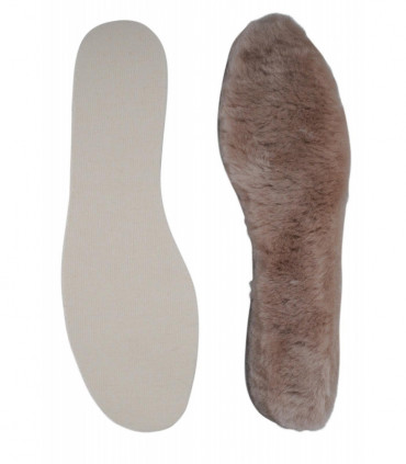 Nordvek Sheepskin Insoles - Latex Backing - Can Be Cut To Size