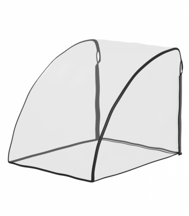 HOMCOM Baby Bike Trailer Cover, Bicycle Trailer Storage Cover Anti Dust Rain