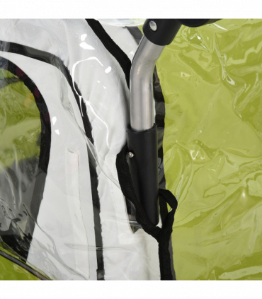 HOMCOM Baby Bike Trailer Cover, Bicycle Trailer Storage Cover Anti Dust Rain