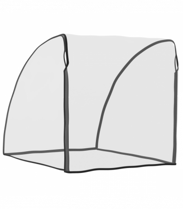 HOMCOM Baby Bike Trailer Cover, Bicycle Trailer Storage Cover Anti Dust Rain