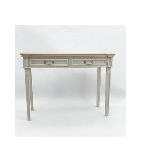 90CM WOODEN 2 DRAWER HALLTABLE