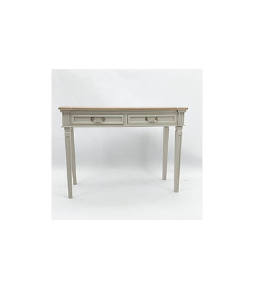 90CM WOODEN 2 DRAWER HALLTABLE