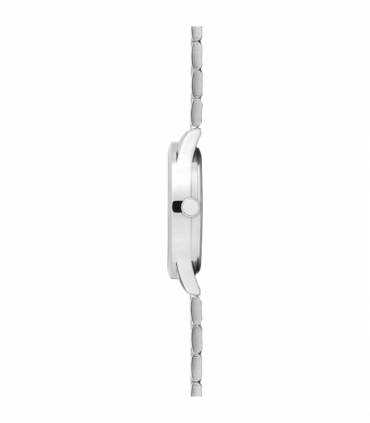 Sekonda Mens Dated Round Blue Dial Stainless Steel Bracelet Watch 1197