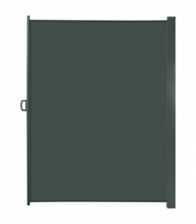3x2M Retractable Side Awning Screen Fence Patio Privacy Divider Grey