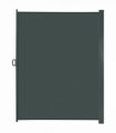 3x2M Retractable Side Awning Screen Fence Patio Privacy Divider Grey