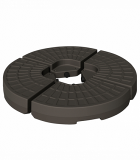 4PCs Cantilever Offset Patio Umbrella Base Stand,  & Sand Filled, HDPE plastic