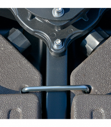 4PCs Cantilever Offset Patio Umbrella Base Stand,  & Sand Filled, HDPE plastic