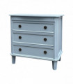 68CM 3 DRAWER CHEST OF DRAWERS