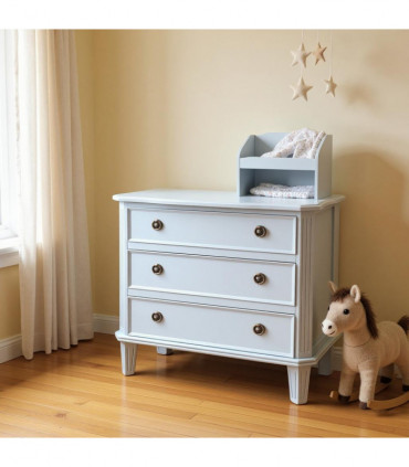 68CM 3 DRAWER CHEST OF DRAWERS