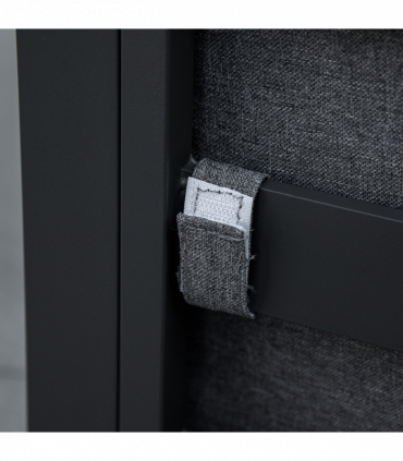 8 Seater Dining Cube Set  Dining Table, 4 Chairs & 4 Footstools & Cushion, Grey