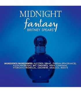 Britney Spears Midnight Fantasy Eau De Parfum Spray 50ml