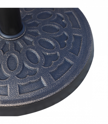 Bronze Tone Patio Umbrella Base - Rust-Resistant Resin - 12kg Stability