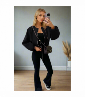 Classic Bomber Jacket - Stylish Zip Design - Perfect for All-Outfits