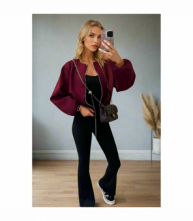 Classic Bomber Jacket - Stylish Zip Design - Perfect for All-Outfits