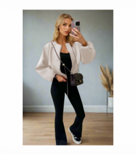 Classic Bomber Jacket - Stylish Zip Design - Perfect for All-Outfits