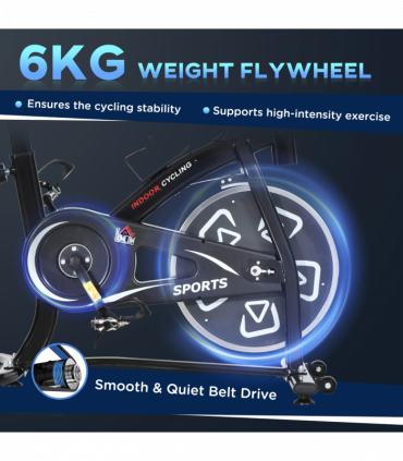 Exercise Training Bike Indoor Cycling Bicycle Trainer LCD Monitor