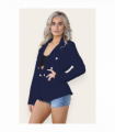 Fitted Linned Double Button Blazer Jacket - Stylish Comfort for All Occasions