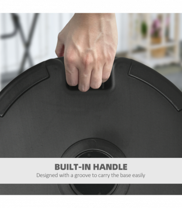 Garden Parasol Base Outdoor Market Umbrella Stand 25kg Water or 35kg Sand Filled