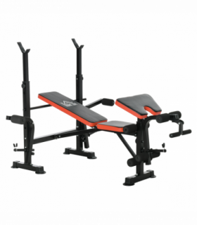 Multi-Function Adjustable Weight Training Bench Gym Fitness Lifting HOMCOM