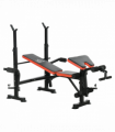 Multi-Function Adjustable Weight Training Bench Gym Fitness Lifting HOMCOM