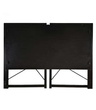 Multifunction Folding Desk Portable Compact Computer Table In Black