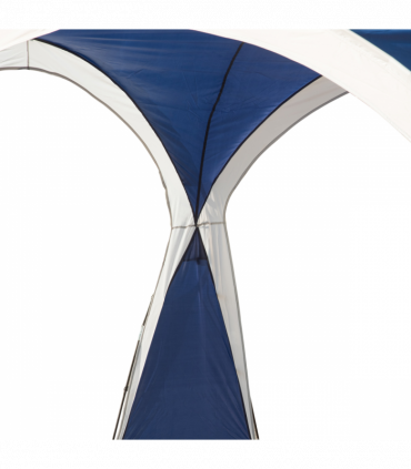 Outdoor Gazebo Event Dome Shelter Party Tent for Garden Blue and Grey