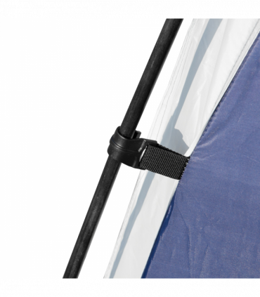 Outdoor Gazebo Event Dome Shelter Party Tent for Garden Blue and Grey