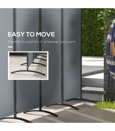 Outdoor Privacy Screen - 360° Foldable Design for Versatile Shading