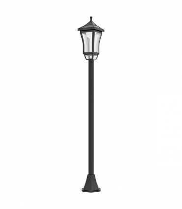 Outsunny 1.3 m LED Garden Lamp Post Light, Waterproof IP44, Cool White