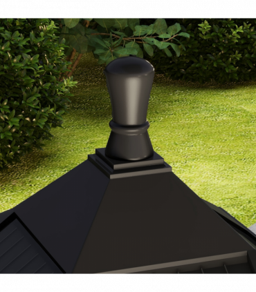 Outsunny 1.3 m LED Garden Lamp Post Light, Waterproof IP44, Cool White