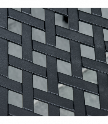 Outsunny 2-Seater Cast Aluminium Garden Bench Loveseat Ergonomic Armrest