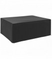 Outsunny 235x190x90cm Large Patio Set Outdoor Garden Furniture Cover Black
