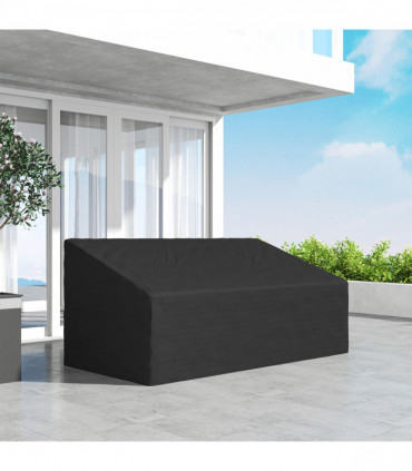 Outsunny 3 Seater Rain Cover Garden Sofa Chair Bench Protector 218x111x101cm