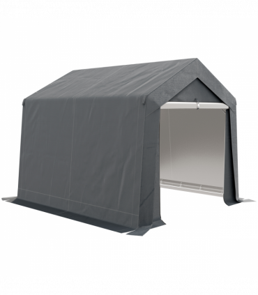 Outsunny 3 x 3(m) Garden Storage Shed, Waterproof and Heavy Duty Portable Shed