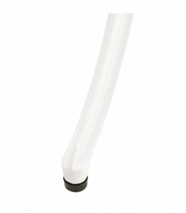 Outsunny 3PCs Garden Bistro Set Cast Aluminium Round Table with 2 Chairs White