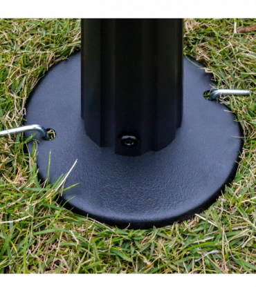 Outsunny 3x4m 2-Tier Gazebo Aluminium Garden Marquee Party Tent Light Grey