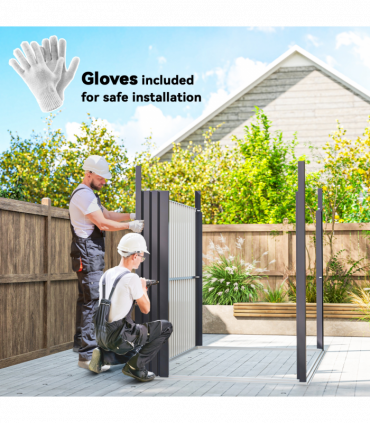 Outsunny 5.3 x 8.5ft Galvanised Steel Garden Shed with Roof Windows