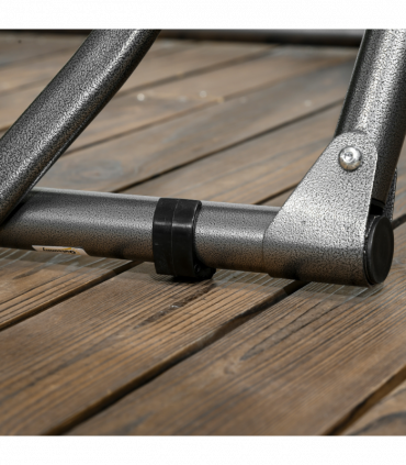 Outsunny Foldable Hammock Stand, 2 in 1 Hammock Net Stand & Clothes Drying Rack