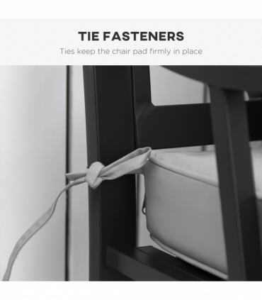 Outsunny Garden Bench Cushion 2 Seater Seat Pad Indoor& Outdoor Use