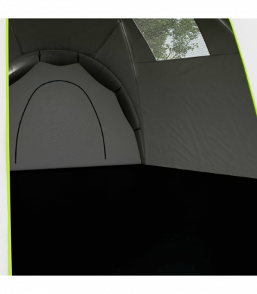 Outsunny Large Camping Tent with 3 Bedroom, Living Area and Porch for 6-9 Man