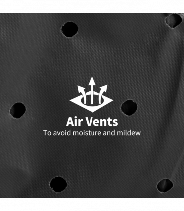 Outsunny Large Outdoor Set Round Cover Garden Furniture Waterproof