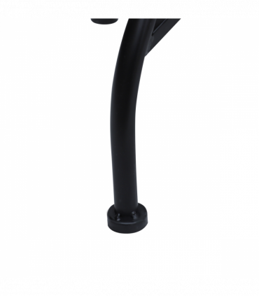 Outsunny Mosaic Table, ?60x71H cm-Black/Orange/White