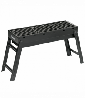 Outsunny Portable Charcoal Grill with Pull-Out Charcoal Basin