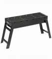 Outsunny Portable Charcoal Grill with Pull-Out Charcoal Basin