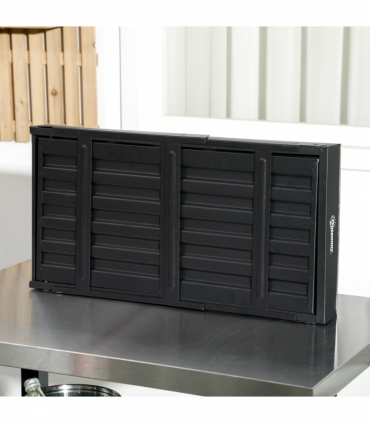 Outsunny Portable Charcoal Grill with Pull-Out Charcoal Basin